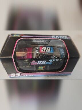 Revell Jeff Burton #99 Exide Pink & Blue Die-Cast Race Car